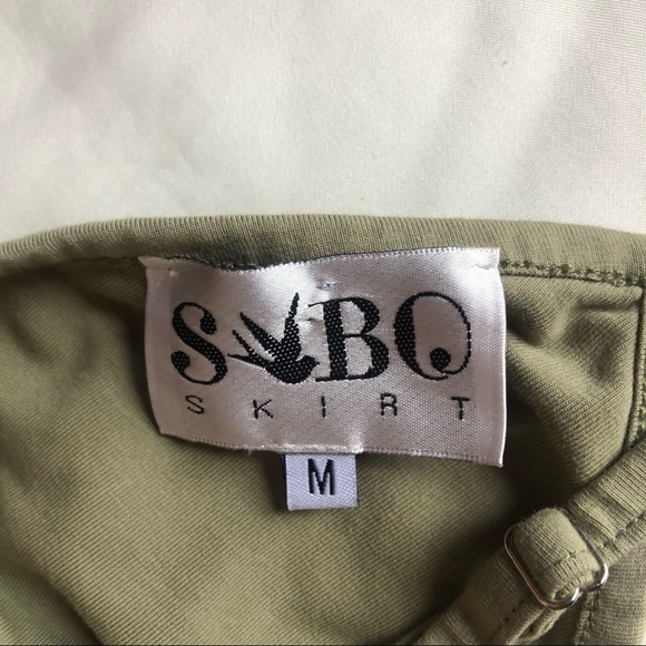 ❤️Sabo Skirt Geeen Bralette Bra Size M - Picture 3 of 3